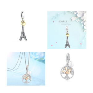 Women’s Assorted 925 Sterling Silver Charms