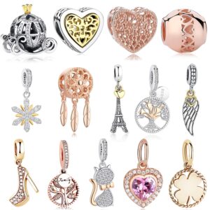 Women’s Assorted 925 Sterling Silver Charms