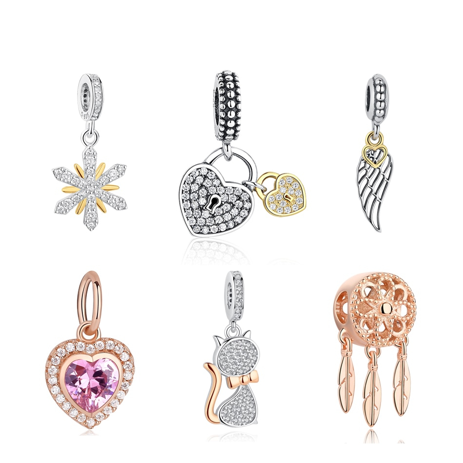 Women's Assorted 925 Sterling Silver Charms - Image 3