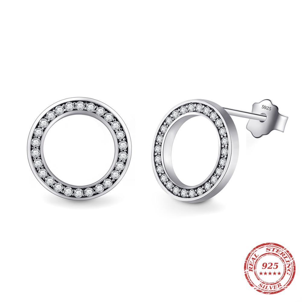 Women's 925 Sterling Silver Ring Earrings